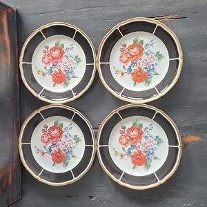 Ralph Lauren Isadora Luncheon Plate Set of 4 8.25"